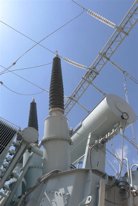 high voltage bushing in transformer.